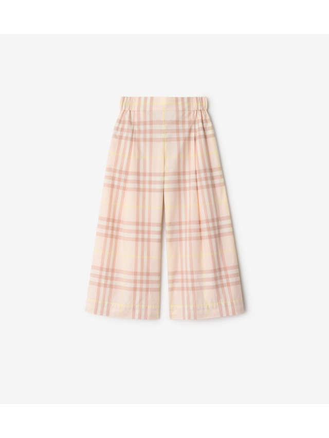 スカート BURBERRY PINK AND YELLOW COTTON SKIRT P00948611.jpg