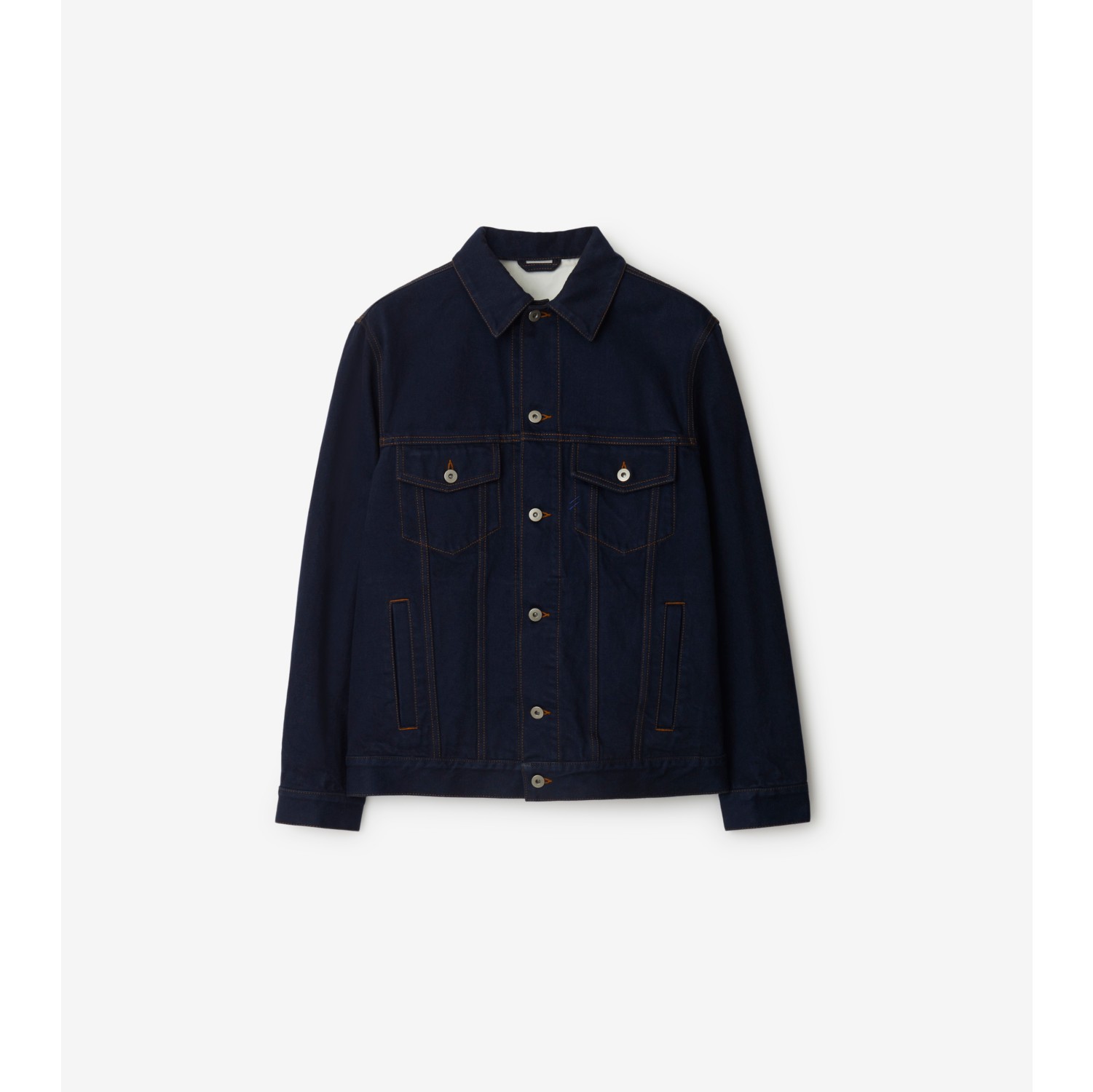 Denim Jacket in Mid blue - Men | Burberry® Official