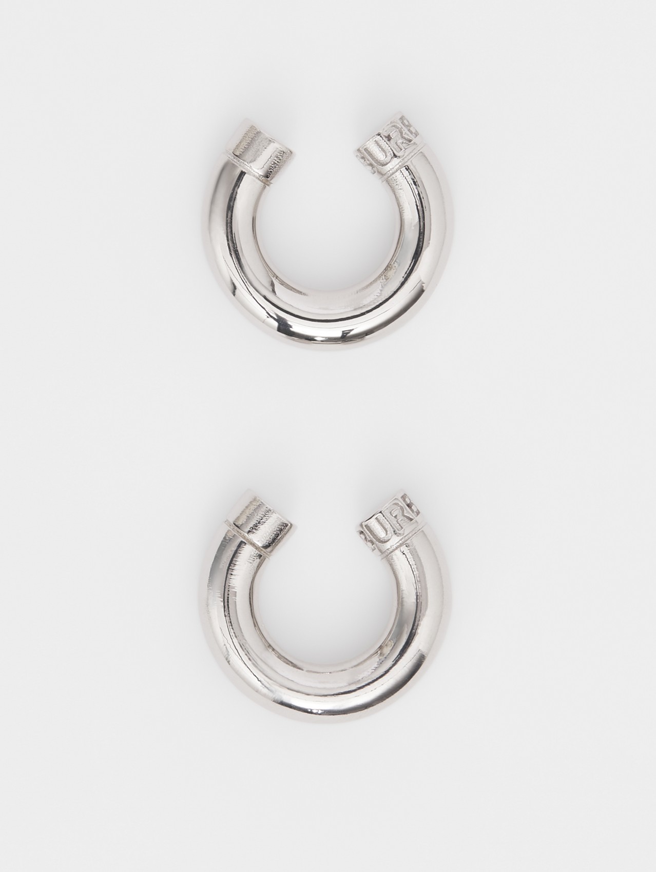 Palladium-plated Ear Cuff in Silver
