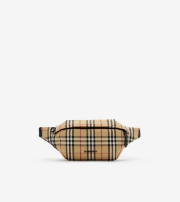 Burberry vintage check store bum bag