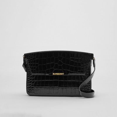 black burberry purse