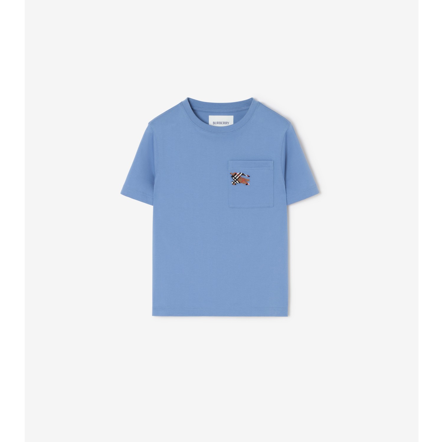 Knight Check Cotton T-shirt