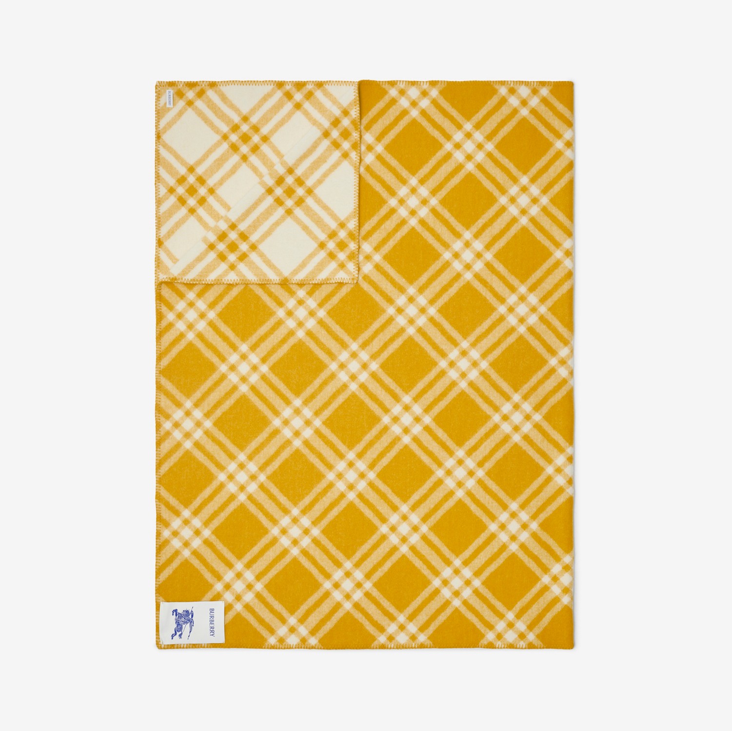 Manta de lã xadrez (Pear) | Burberry® oficial