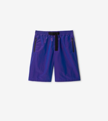 Burberry sales shorts purple