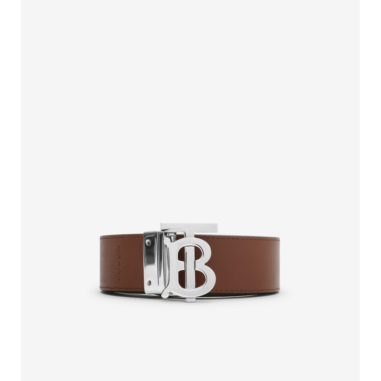 Reversible Leather TB Belt