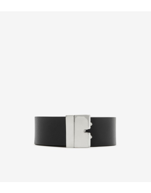 Reversible Leather B Cut Belt