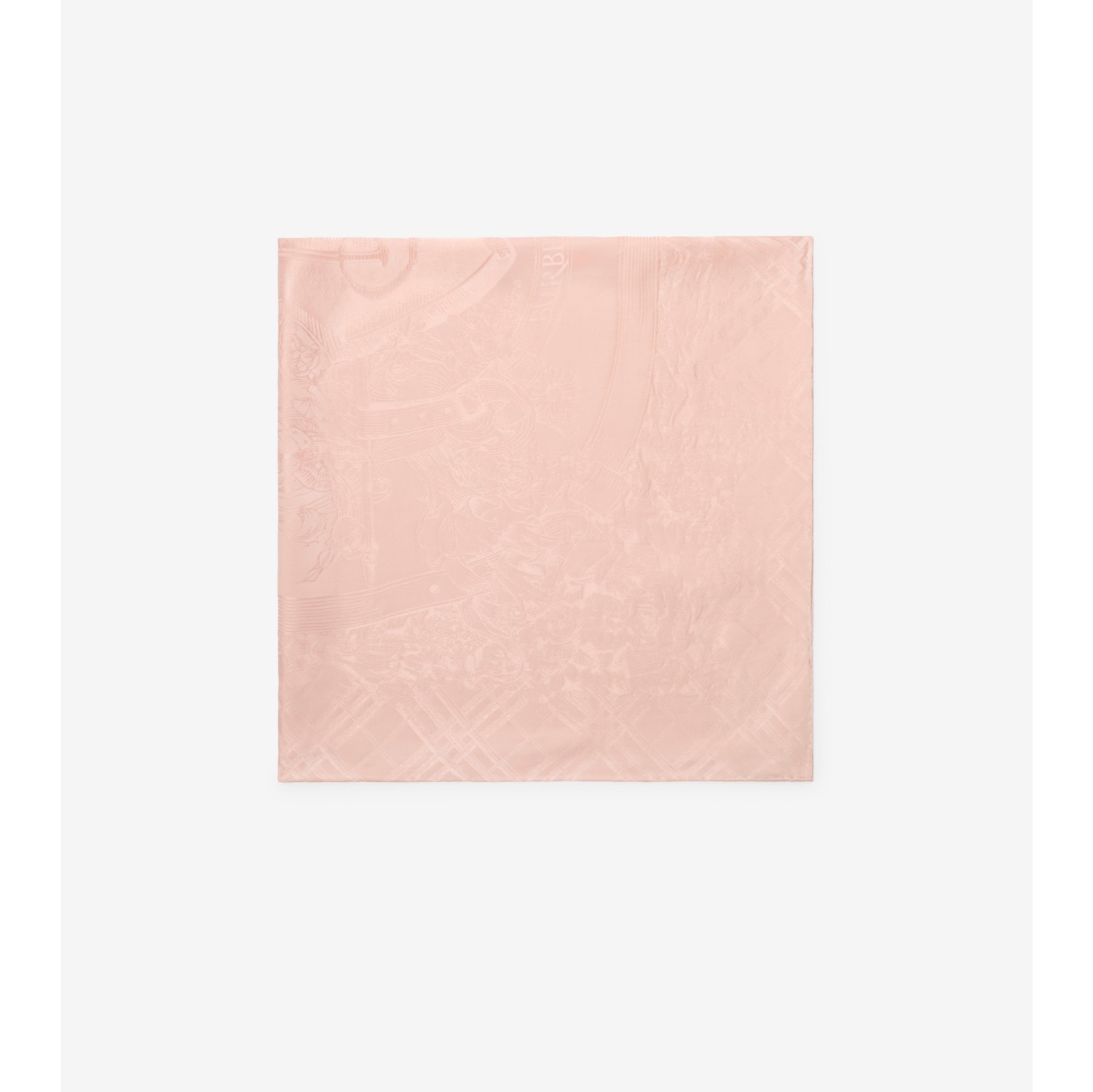 Floral Crest Silk Scarf