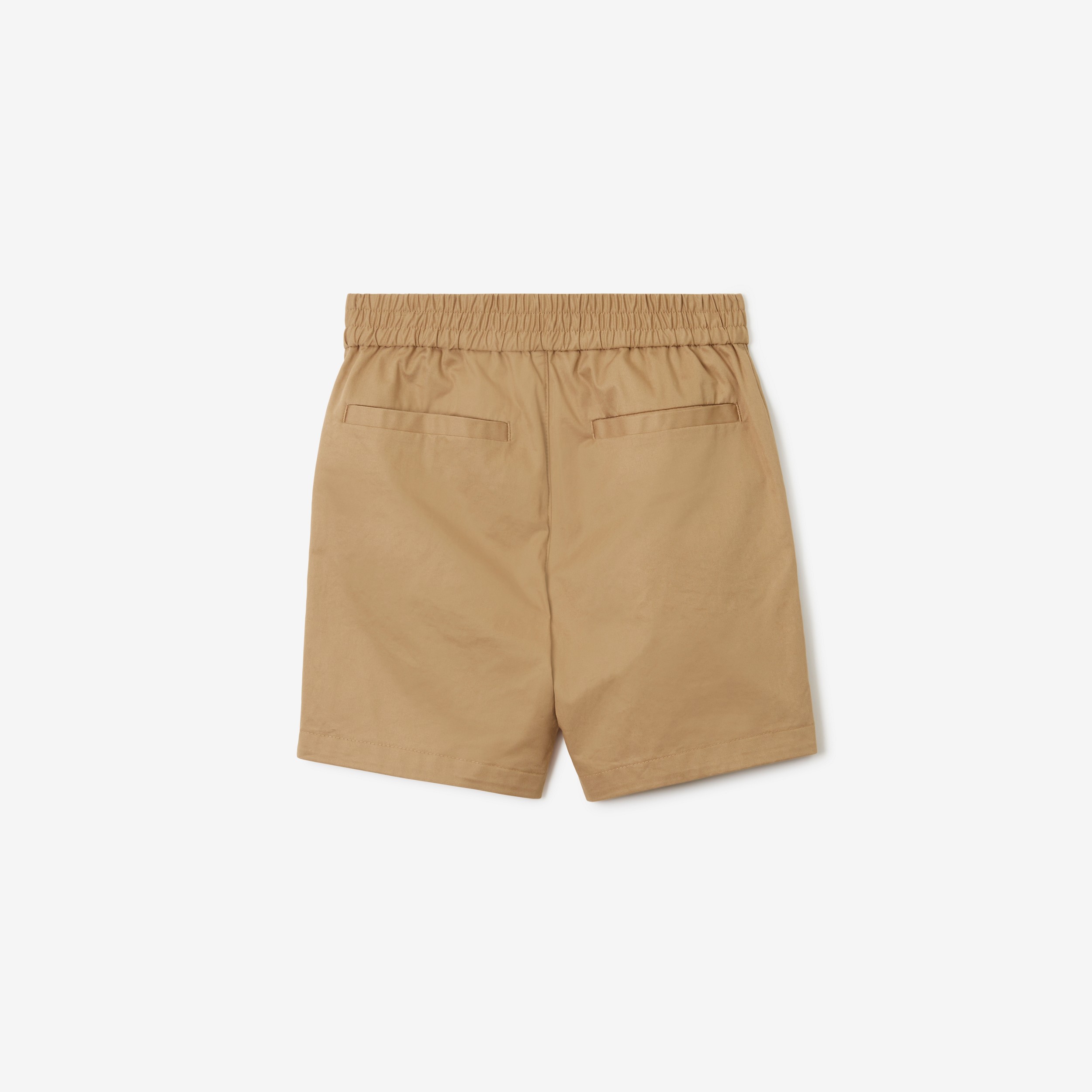 Chino-Shorts aus Baumwolltwill mit EKD-Motiv (Vintage-beige) | Burberry® - 2