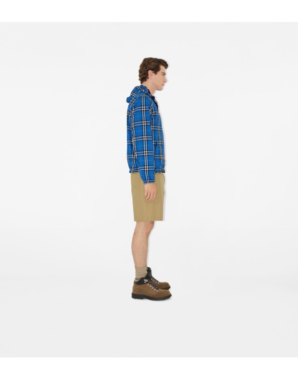 Veste réversible à capuche Check
