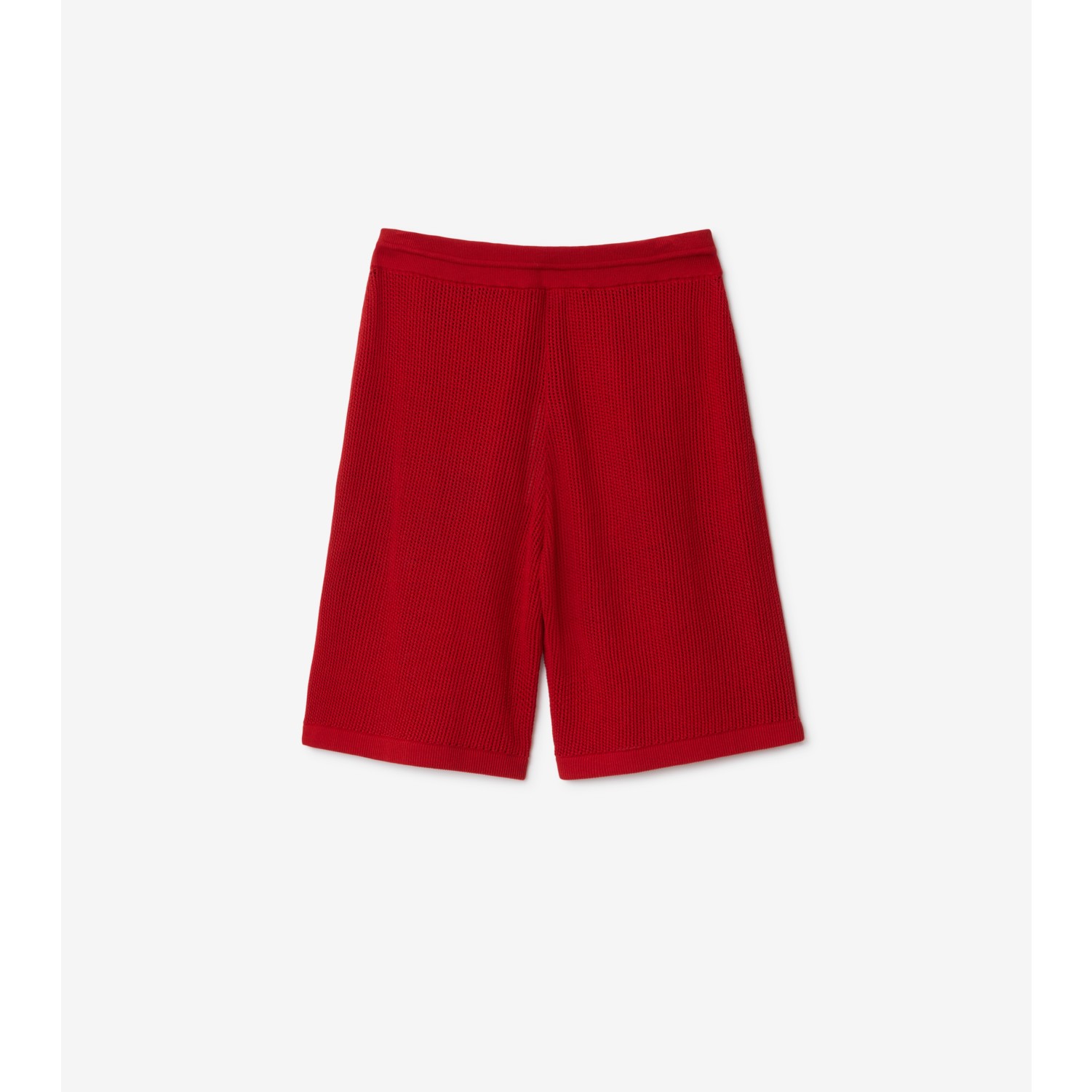 Silk Cotton Mesh Shorts in Knight - Men