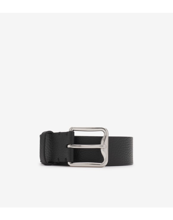 Ledergürtel „B Buckle“ mit B Shield-Besatz