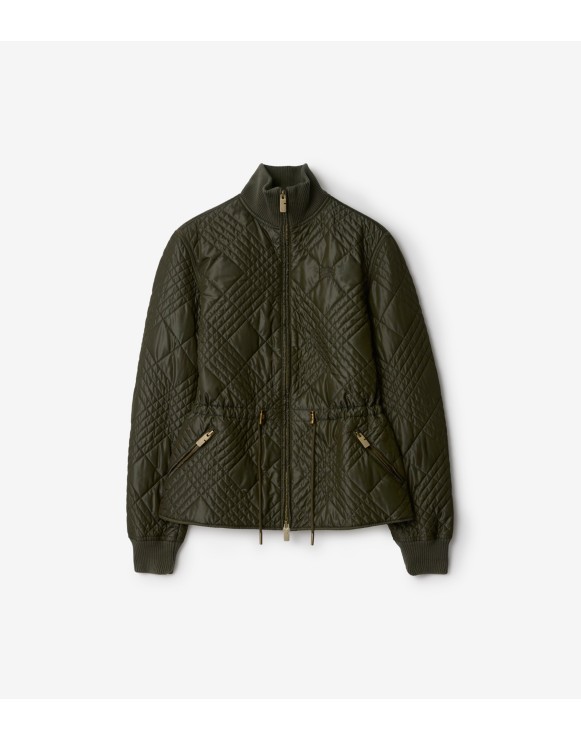 Micro Check-stitch Nylon Wakerley Jacket