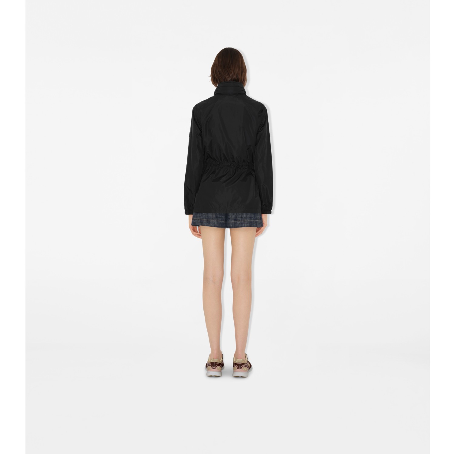 Parka courte en nylon