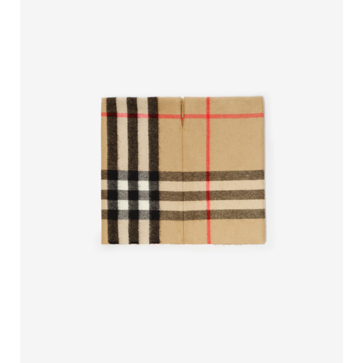  Check Cashmere Snood