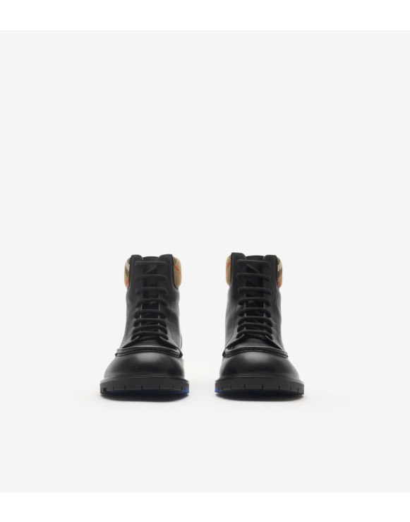 Leather Rogue Combat Boots