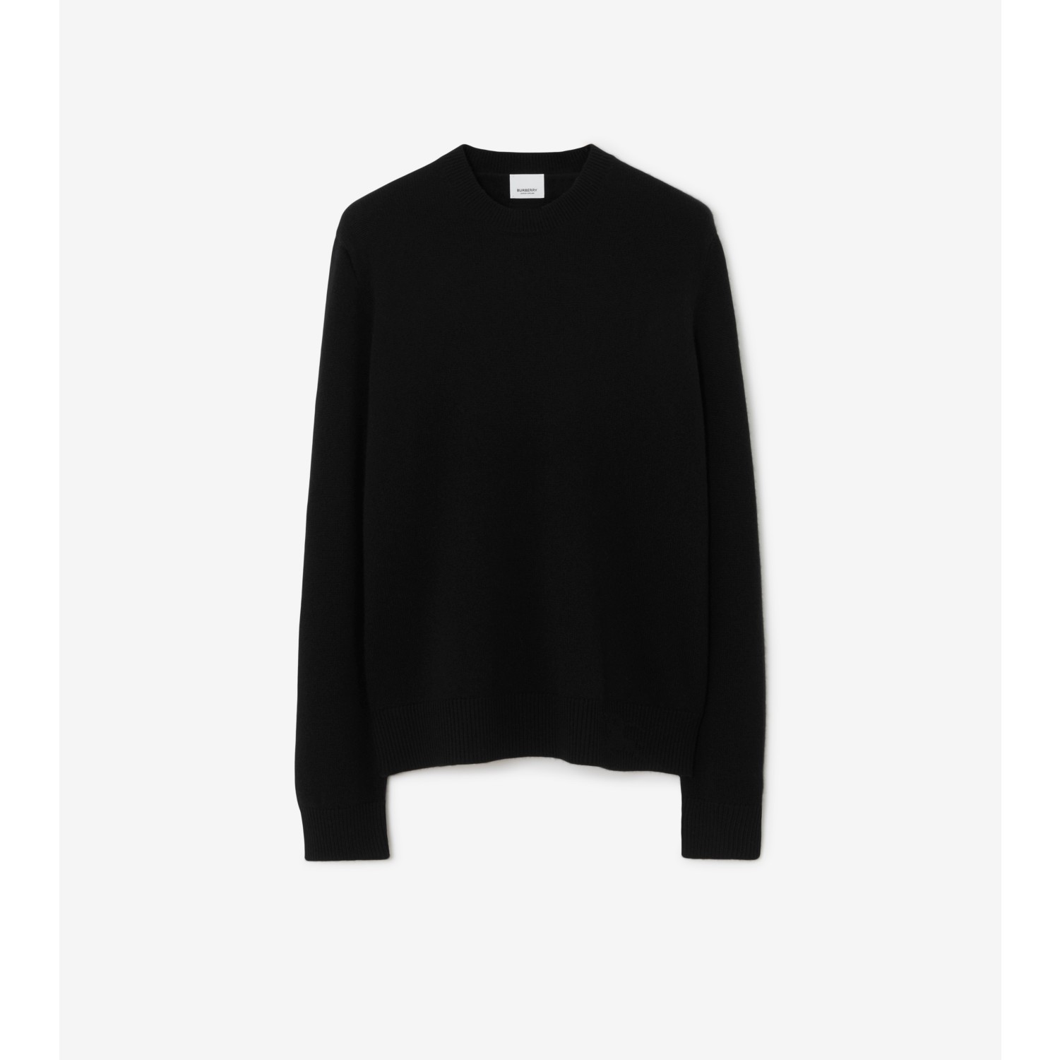 EKD Cashmere Sweater in Black Men Burberry Official