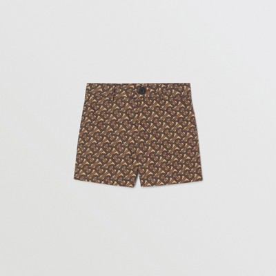 burberry monogram shorts