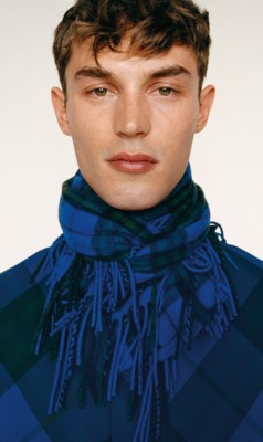 Scarf BURBERRY Men color Green