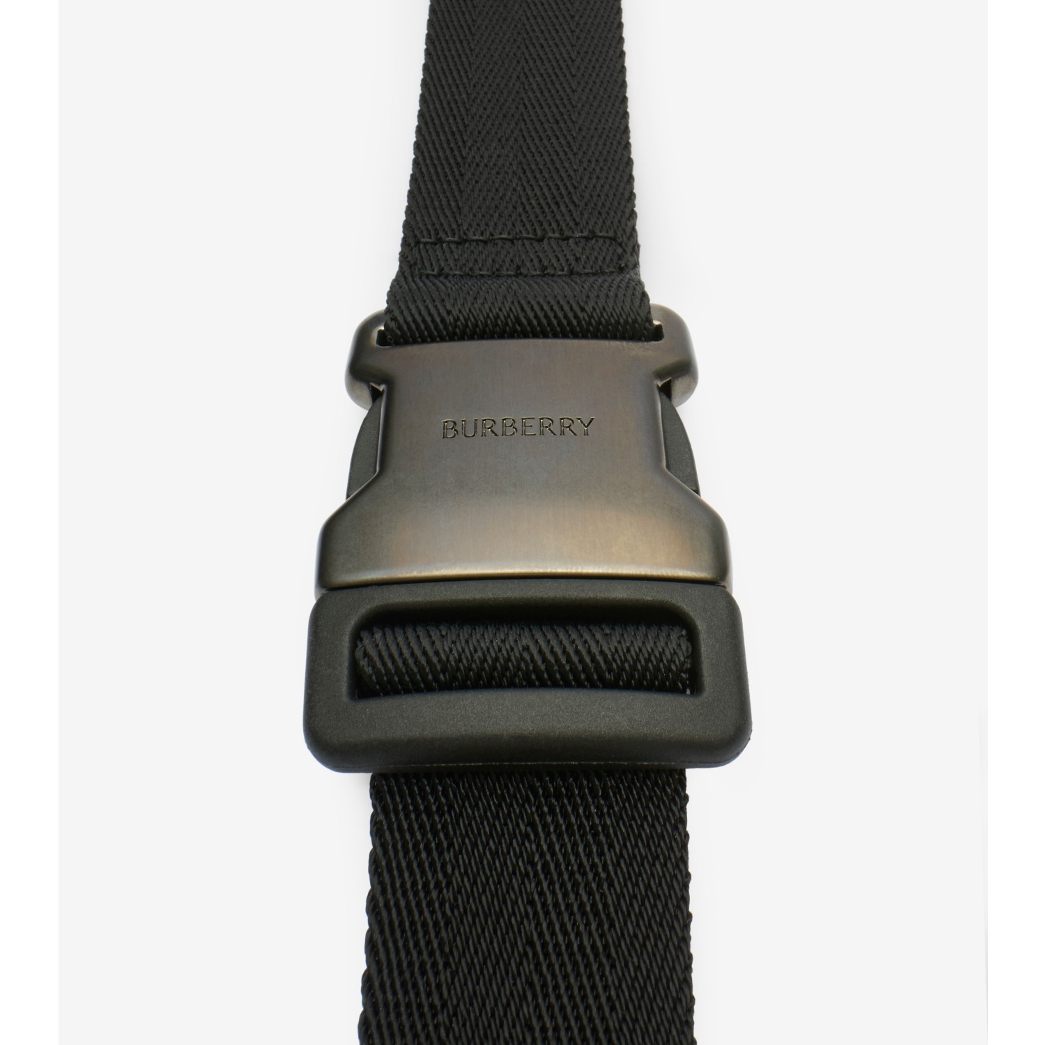 City Check Belt Bag in Navy - Men, Cotton, Technical | Burberry® Official