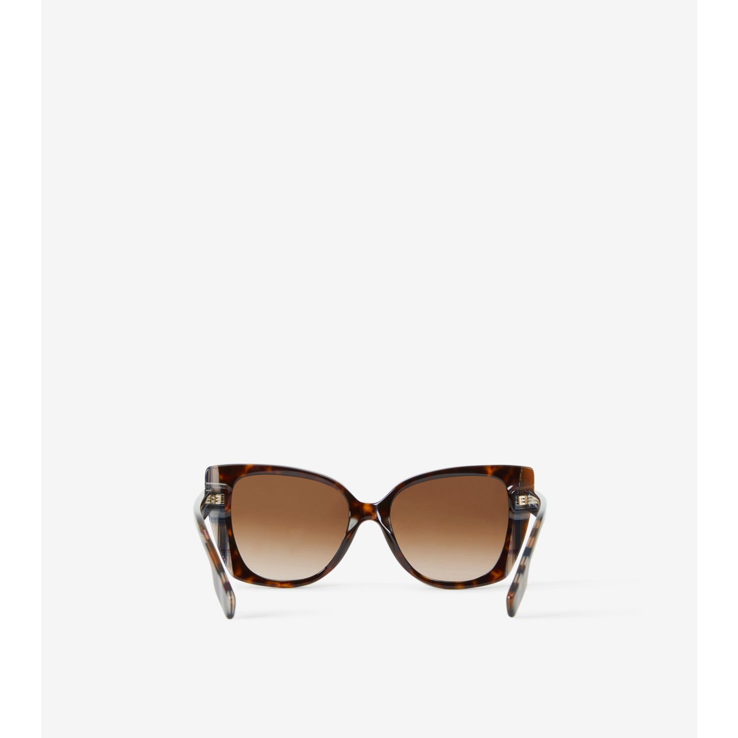 Check Oversized Cat-eye Frame Sunglasses in Tortoiseshell - Women ...