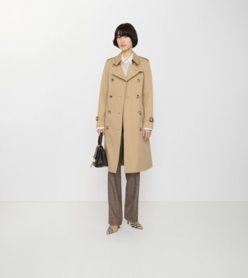 ロング チェルシー ヘリテージ トレンチコート (ハニー) - ウィメンズ