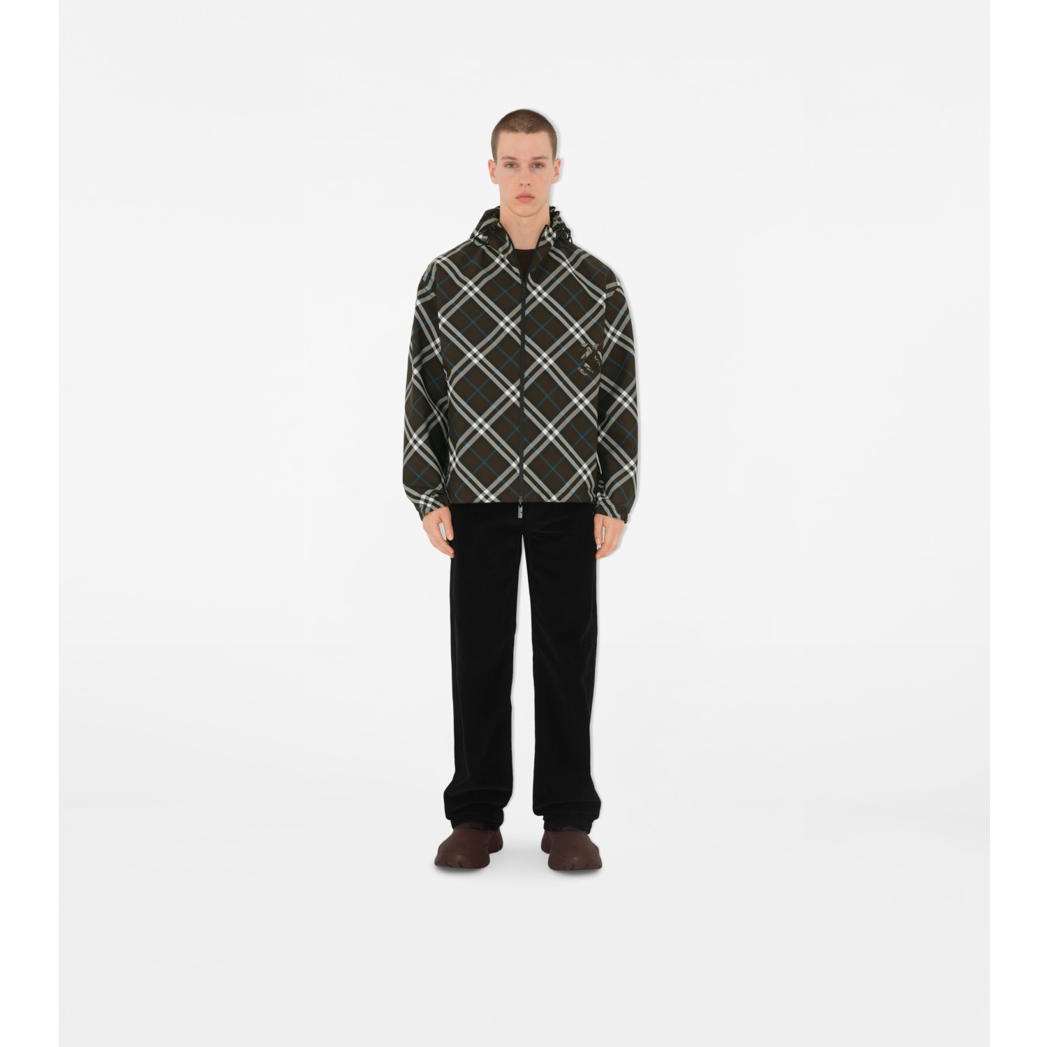 Reversible Check Jacket