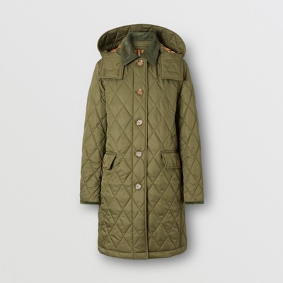 burberry olive green trench coat