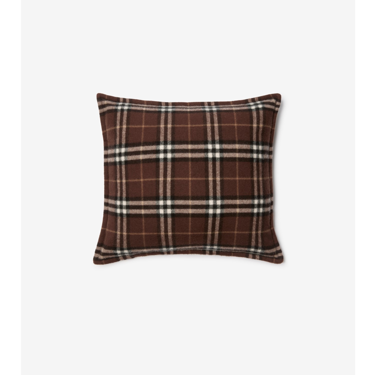 Check Cashmere Cushion