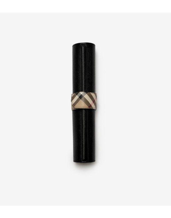 Burberry x Smythson Reise-Backgammon aus Panama-Leder