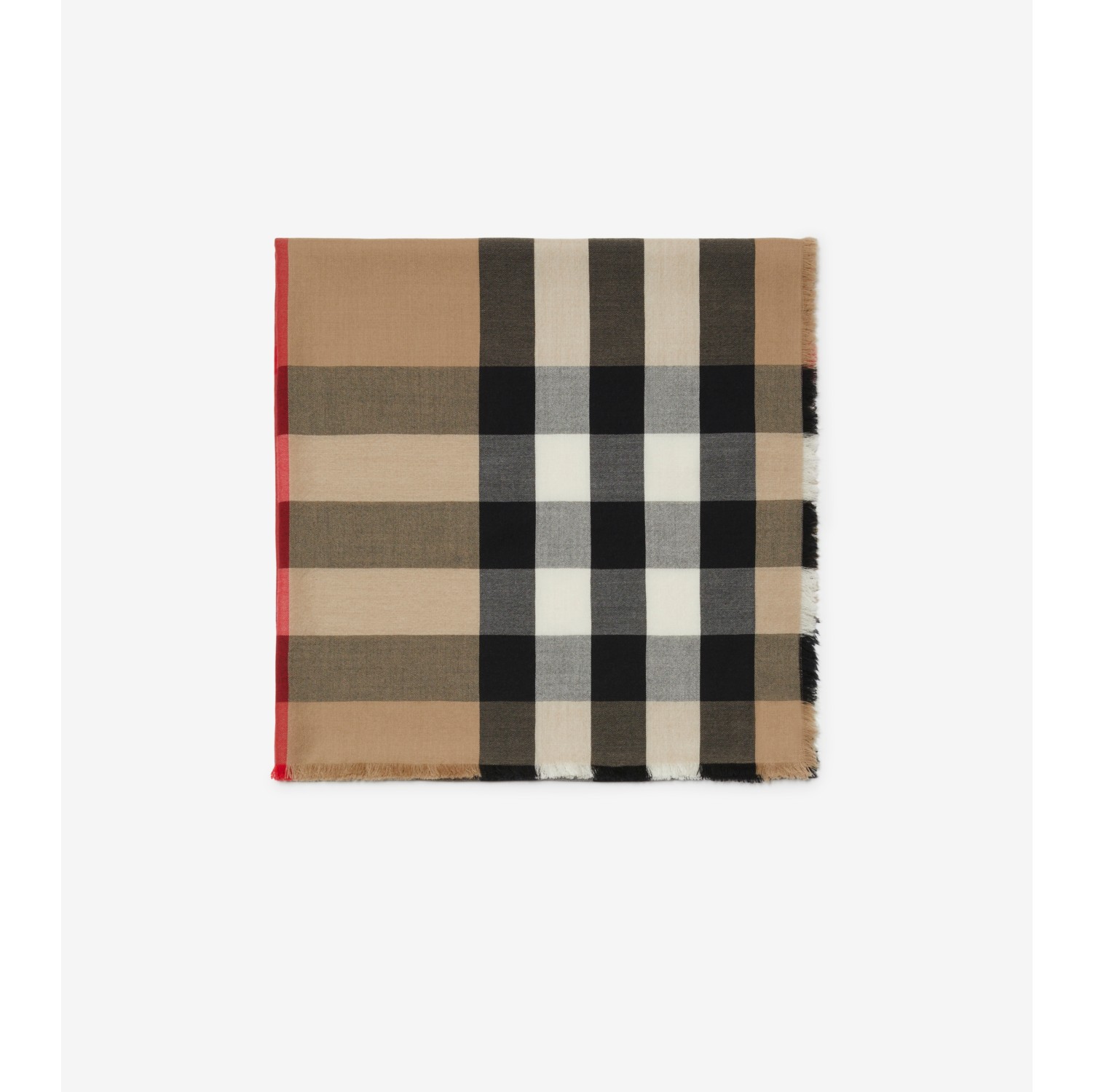 Burberry nova check scarf hot sale cashmere