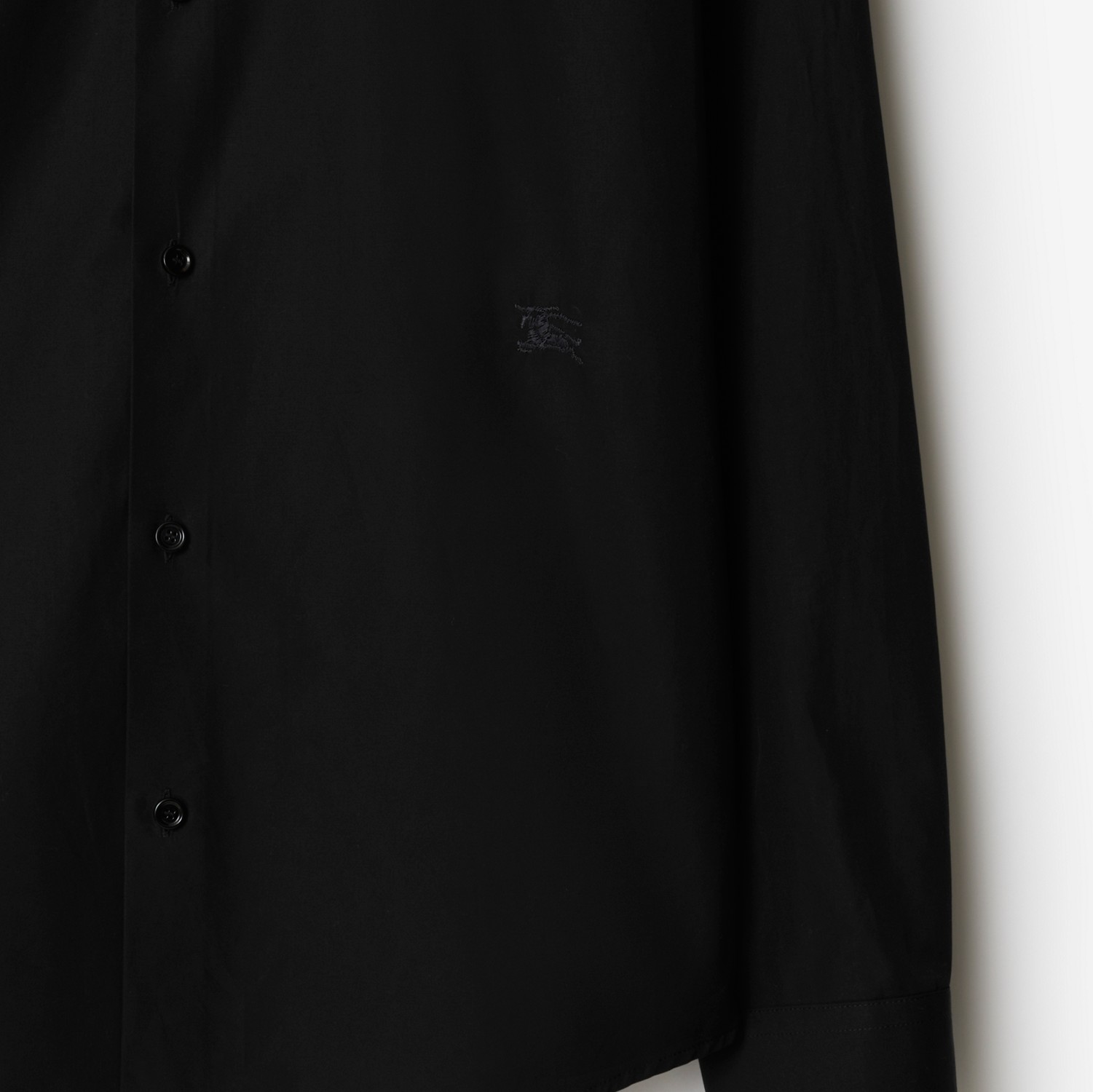 Cotton Shirt in Black - Men | Burberry® Official Cotton Shirt in Black - Men | Burberry® Official