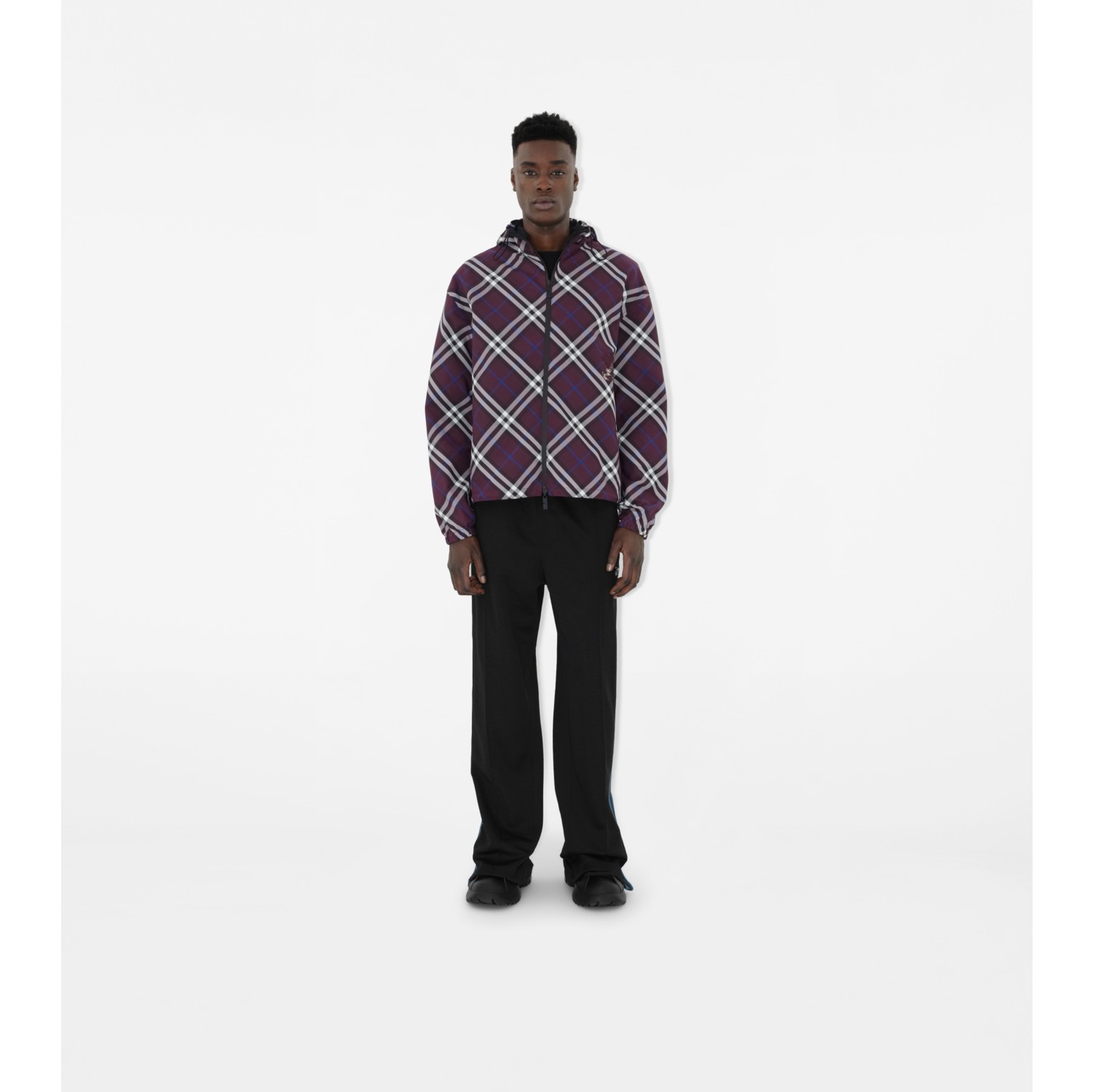 Reversible Check Jacket