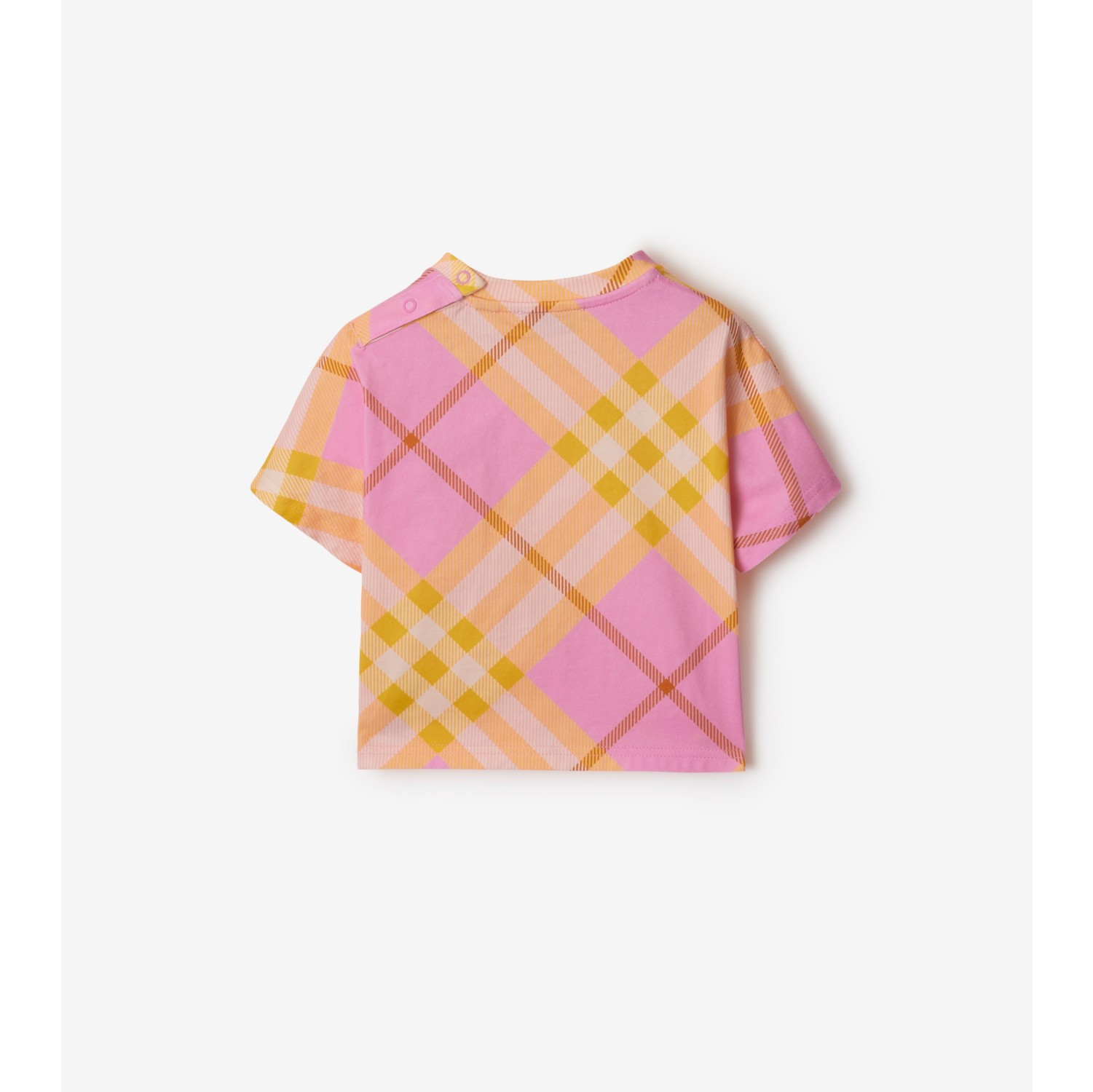 T-shirt en coton Check