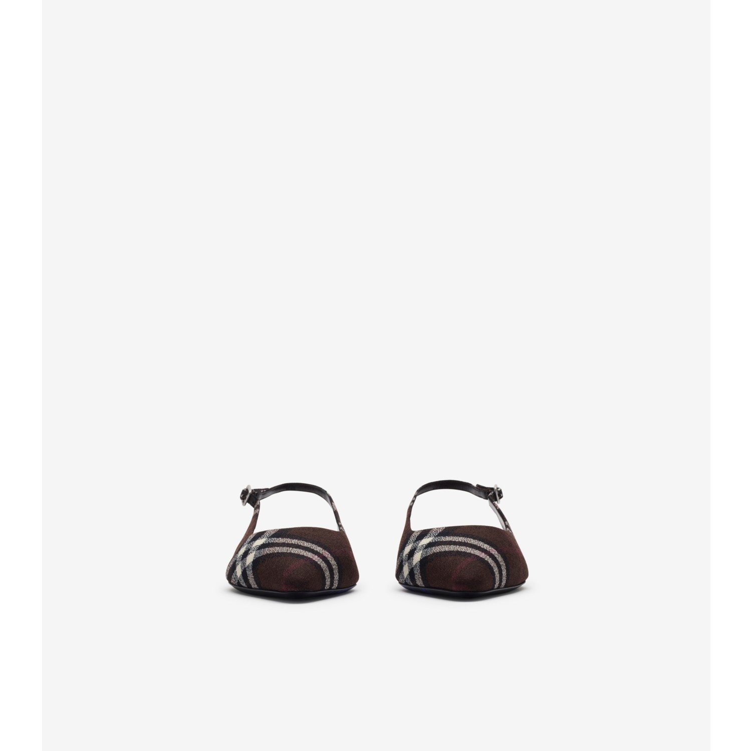 Check Dame Slingback Ballerinas​