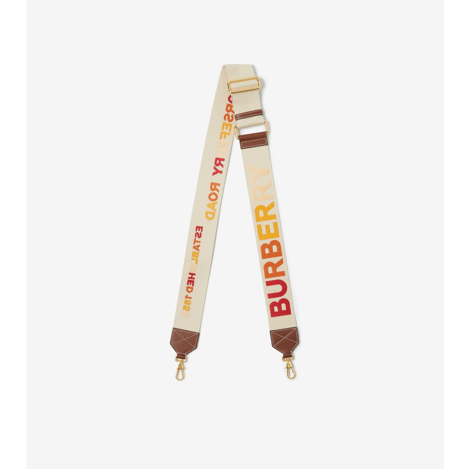 The Strap' logo-motif strap