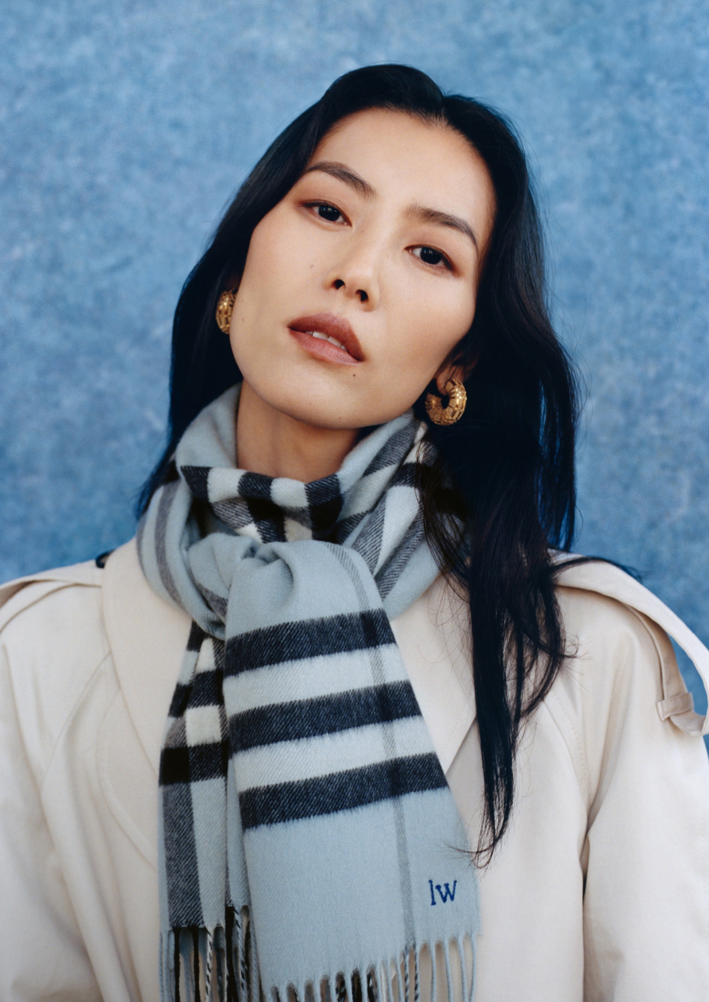 ウィメンズ シルク、ウール、カシミアスカーフ | Burberry® 公式