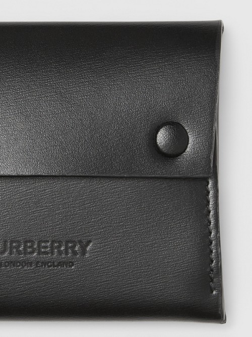 BURBERRY Leather Envelope Card Case