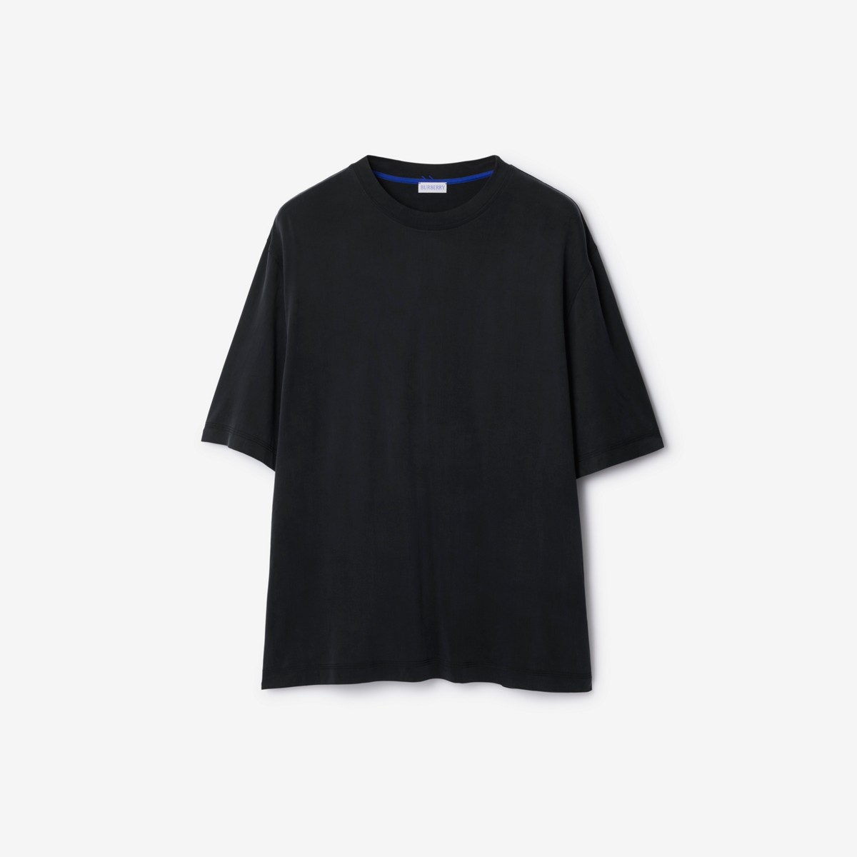 Burberry Stretch-jersey T-shirt In Black