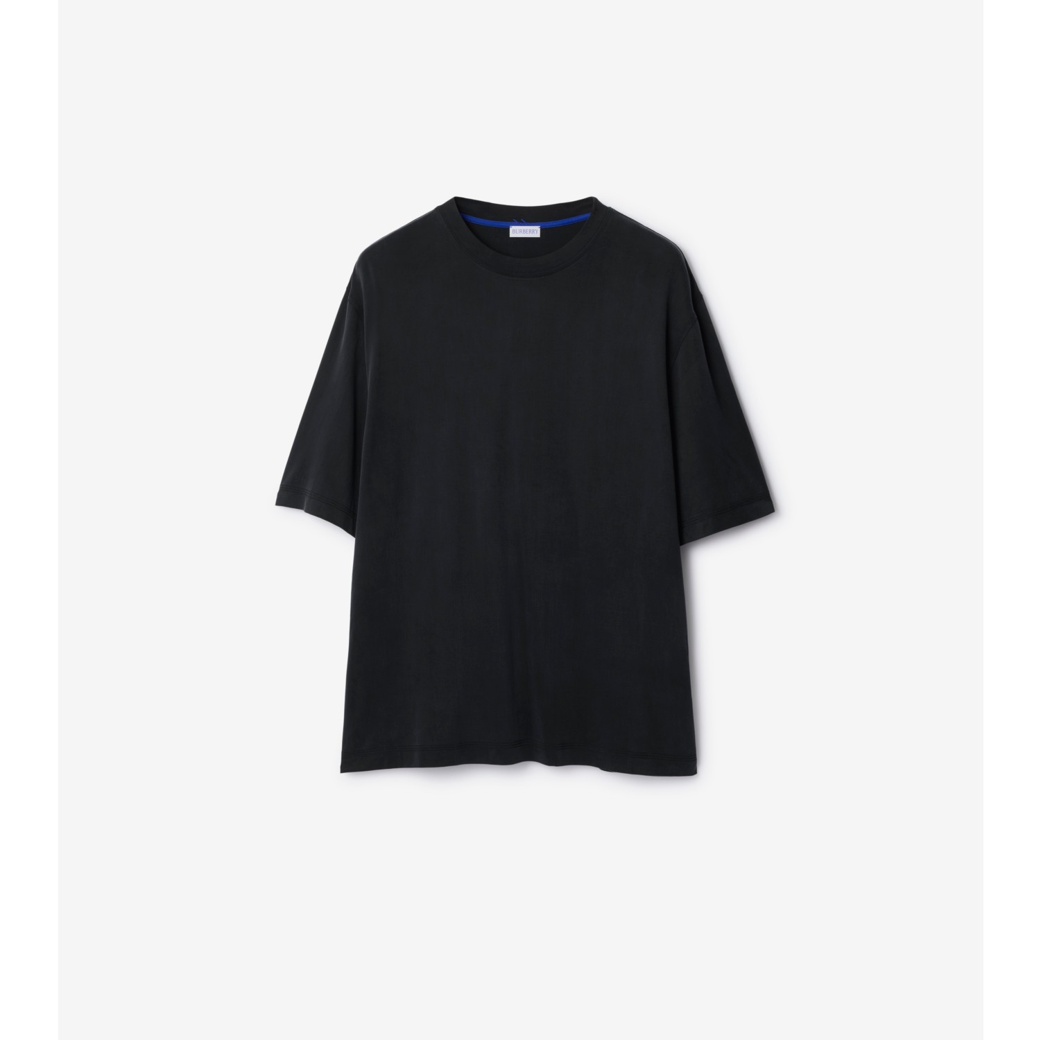 Stretch Jersey T-shirt in Black - Men | Burberry® Official