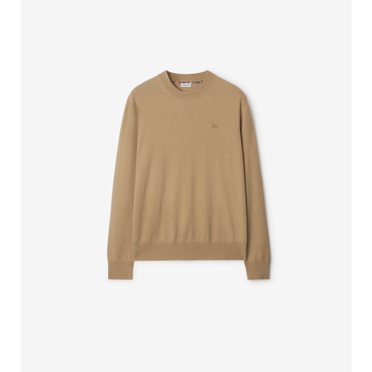  Check Cashmere Blend Sweater
