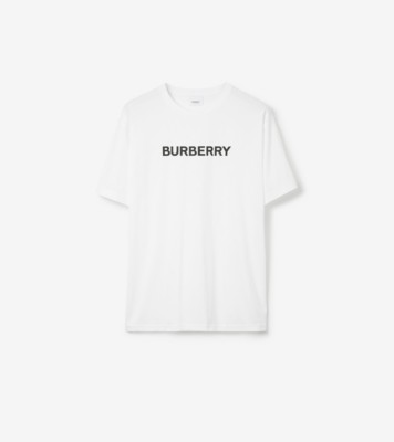 ロゴ コットンTシャツ (ホワイト) - メンズ, コットン | Burberry®公式