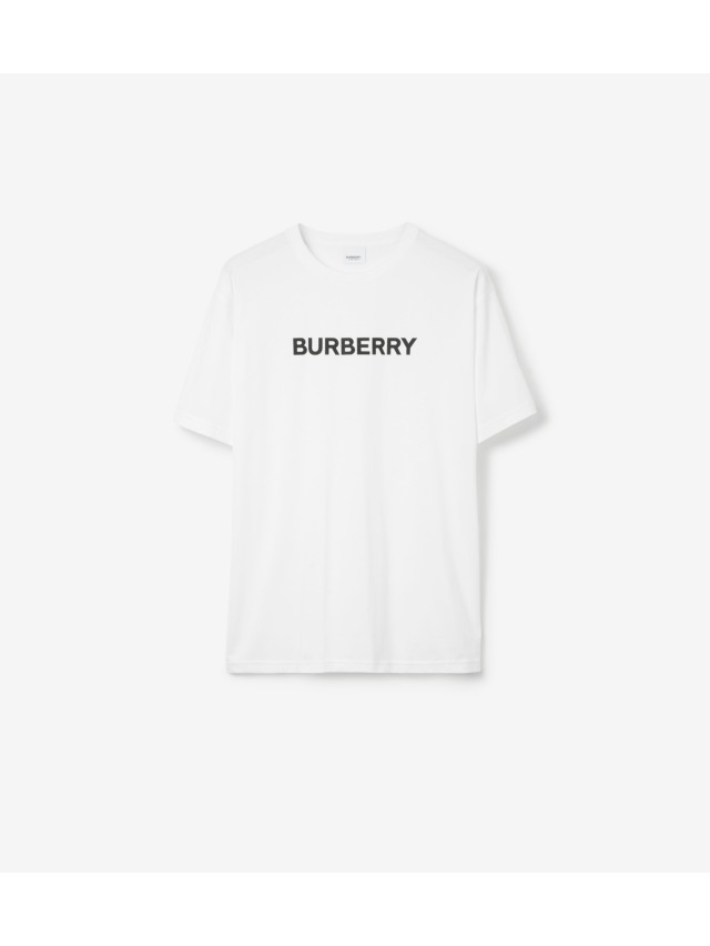 ロゴ コットンTシャツ (キャメル) - メンズ, コットン | Burberry®公式サイト