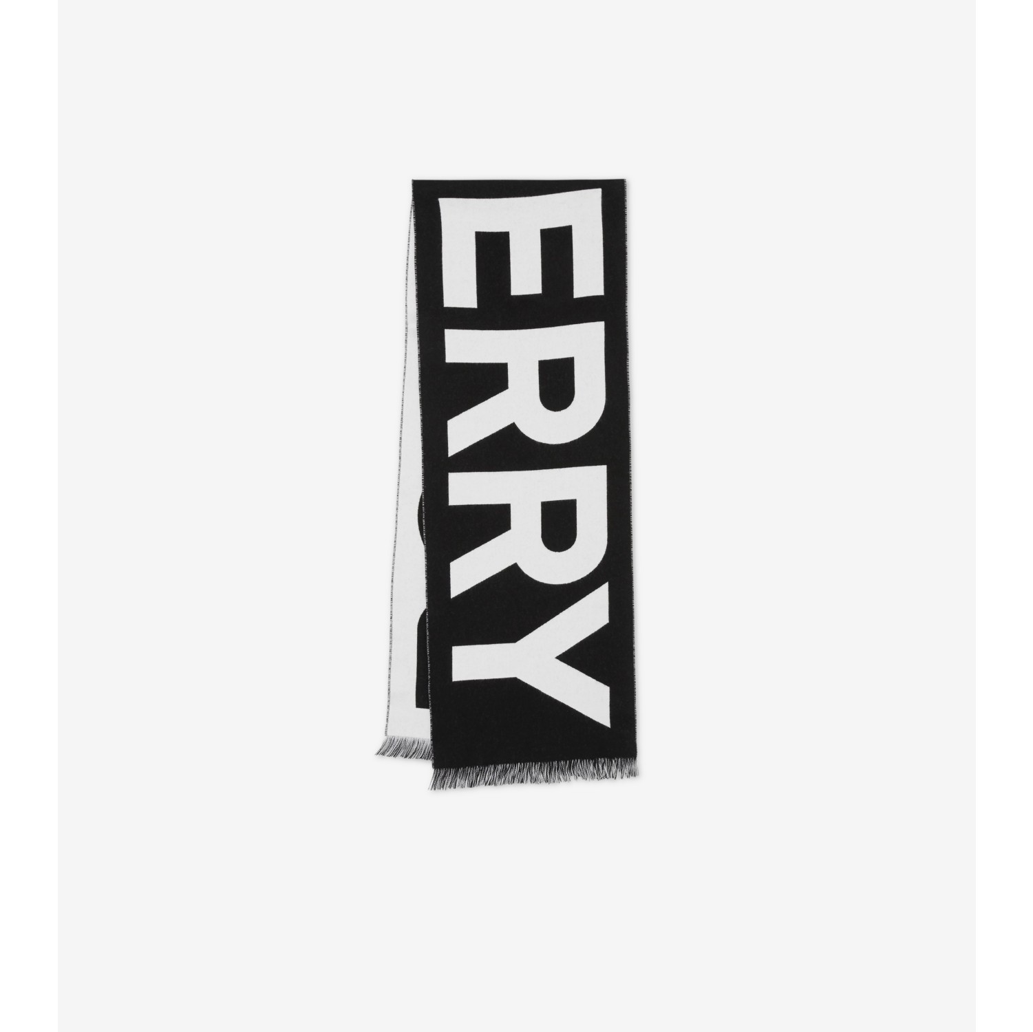 Logo Wool Scarf