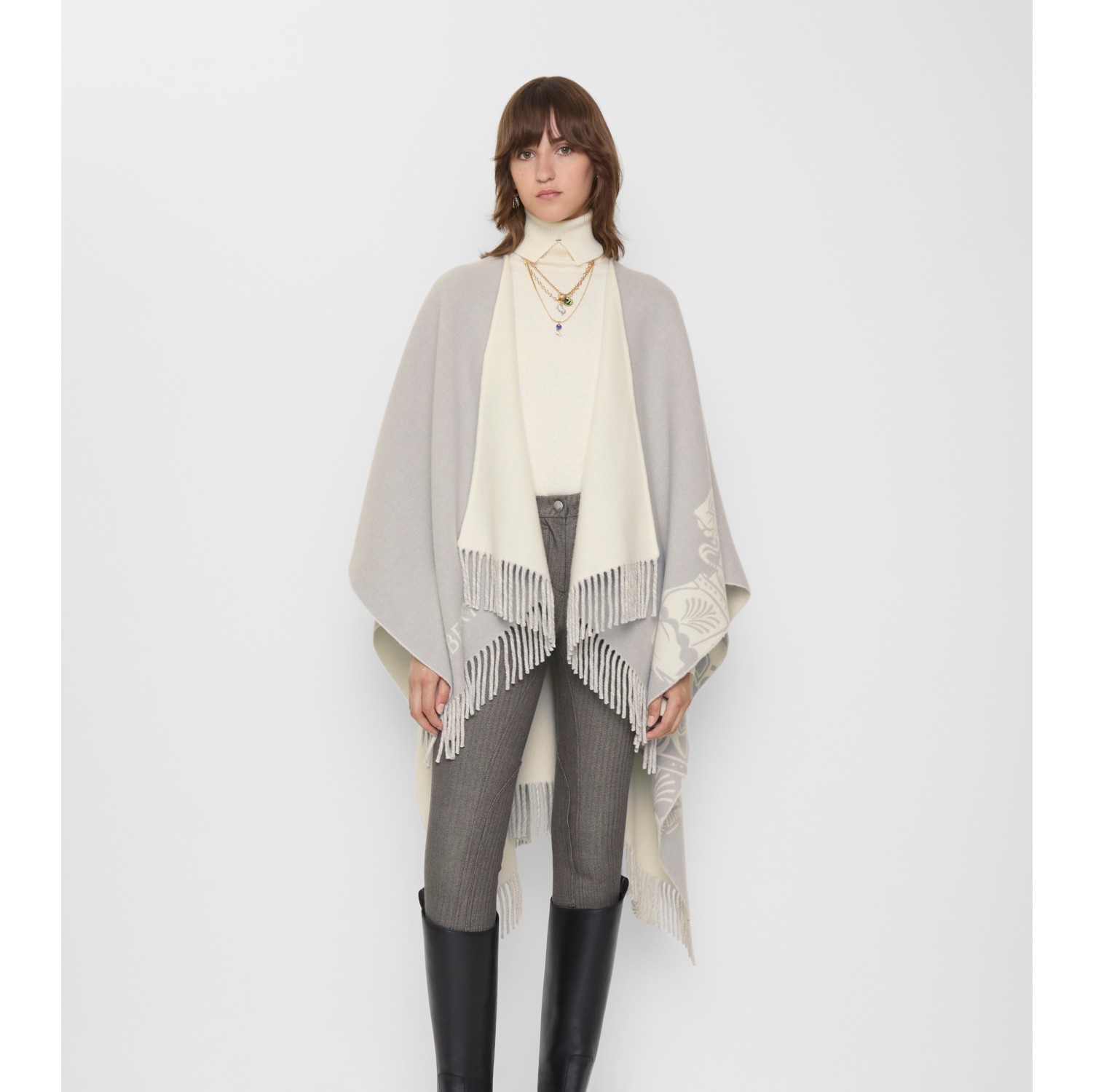 EKD Wool Cashmere Cape