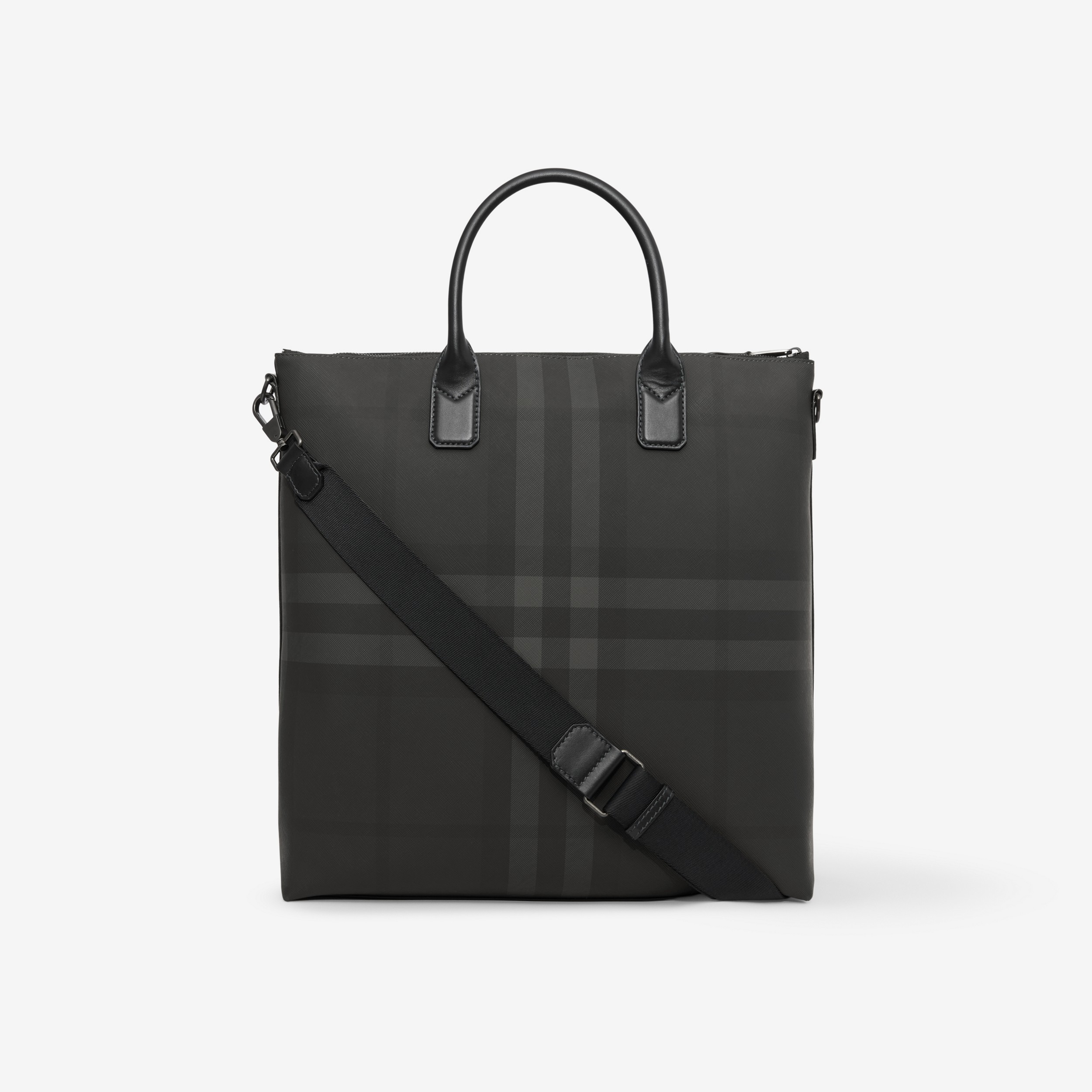 Cabas Stirling Check anthracite - Homme | Site officiel Burberry® - 3