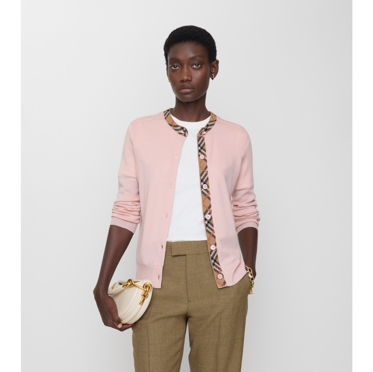 Burberry 長袖カーディガン 38サイズ ベージュ/ピンク 楽天市場】バーバリー BURBERRY カーディガン 衣料品 トップス