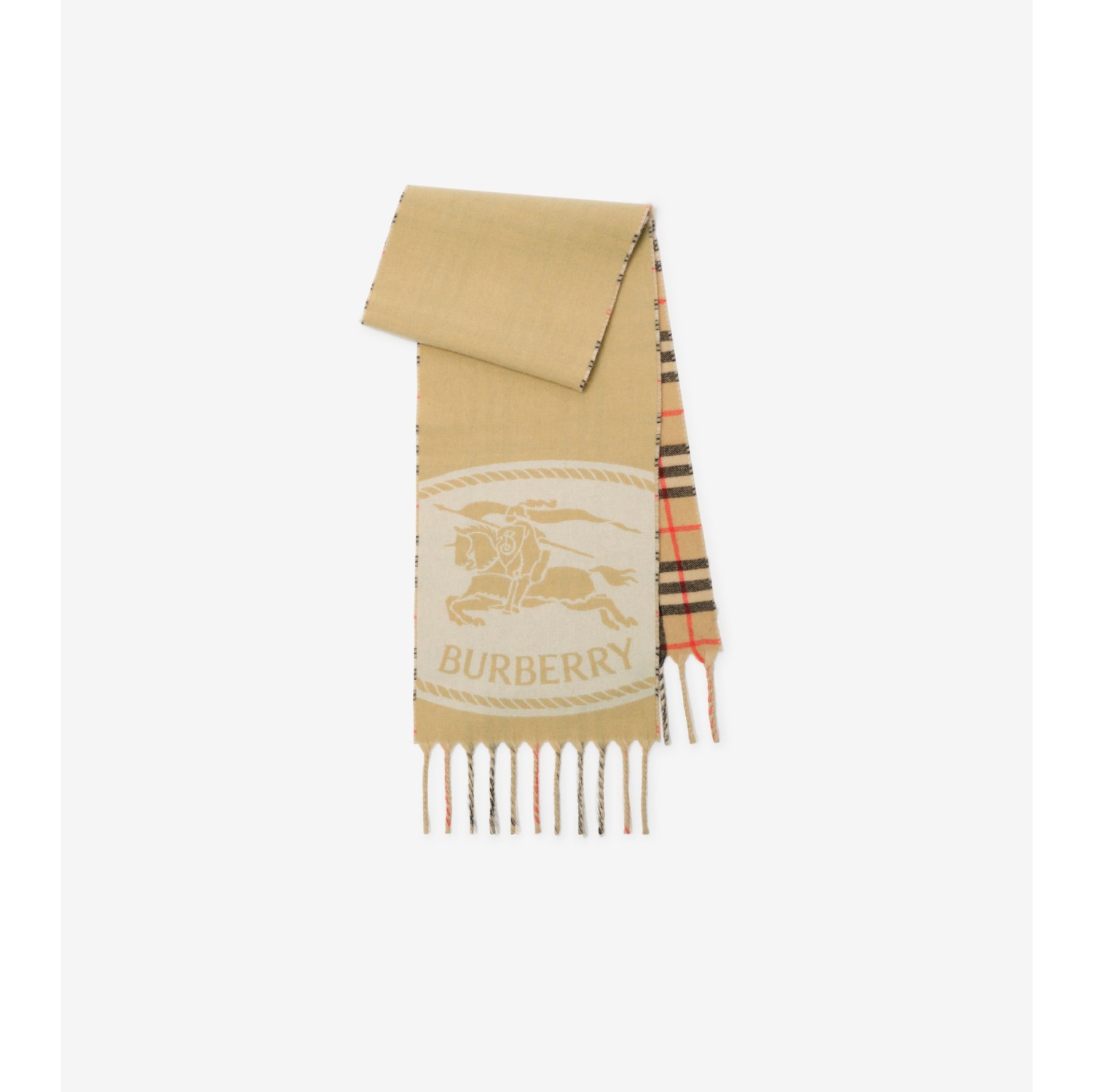 Reversible Knight Stamp Scarf