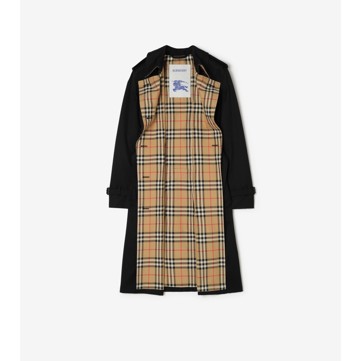 Long Gabardine Lakefield Trench Coat