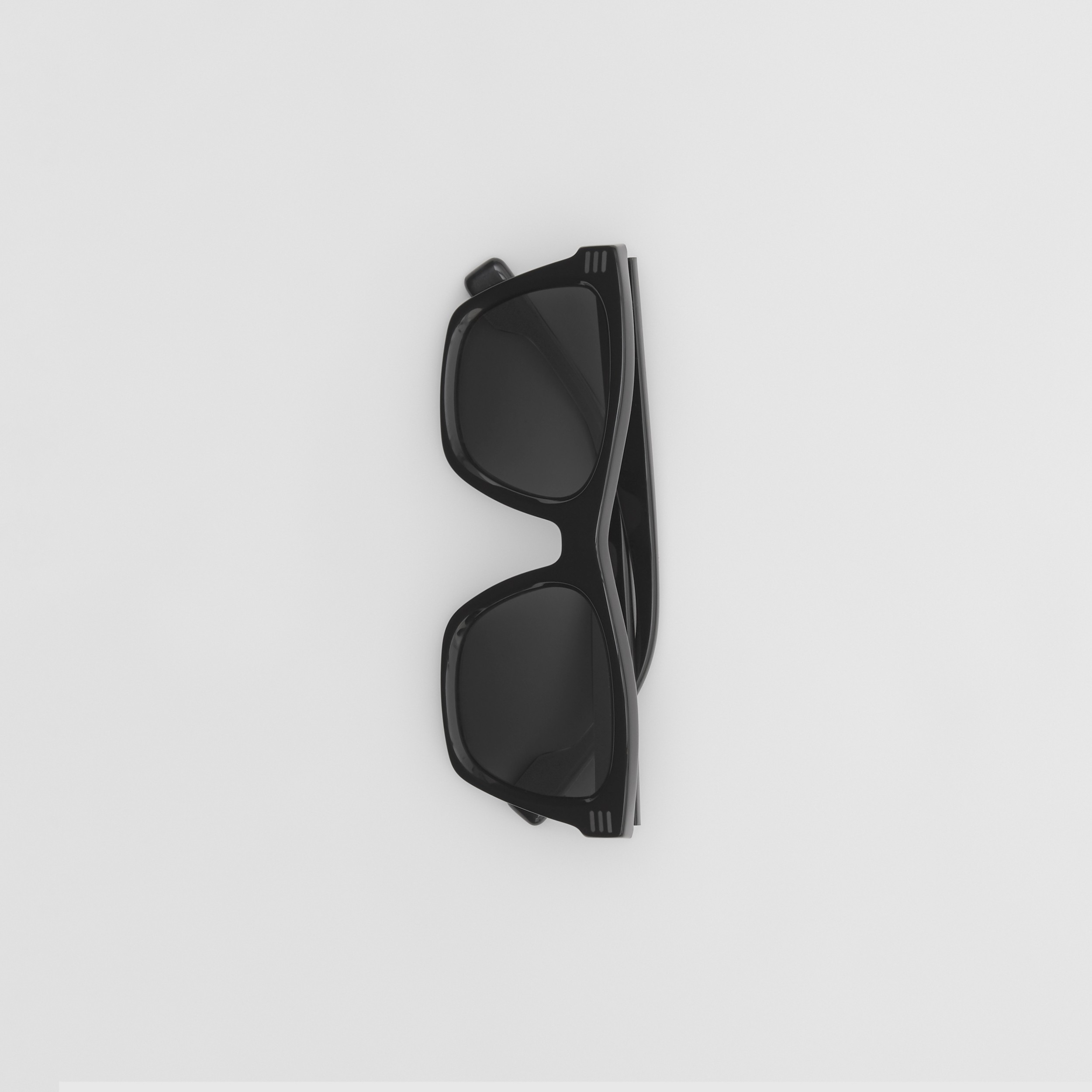 Eckige Sonnenbrille mit Logodetail (Schwarz) - Herren | Burberry® - 4