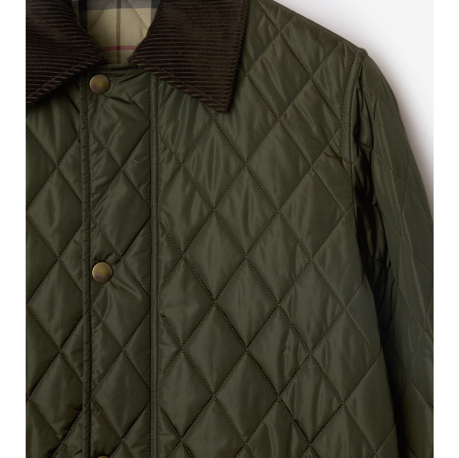 Quilted Nylon Barn Jacket